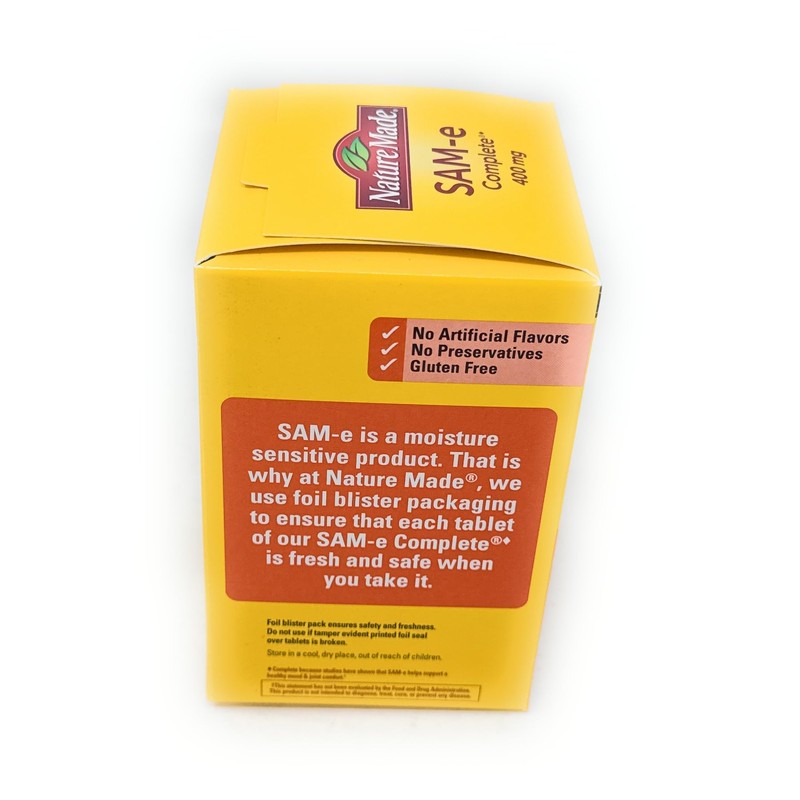 Nature Made SAM-e Complete 400 mg. Tablet (Helps Support Healthy