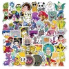 Unbranded 25pc Phychedlic Cartoon Stickers Graffiti Simpsons Mario  Water Resistant