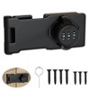 yotutun Hasp Lock Combination Lock Security Hasp Lockable Padlock with