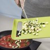 Zeal Straight to Pan” Slim Kitchen Chopping Board-Large (13”/34cm), Lime