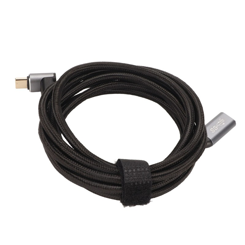 USB C 3.1 Male to Female Cable PD100W Fast Charging