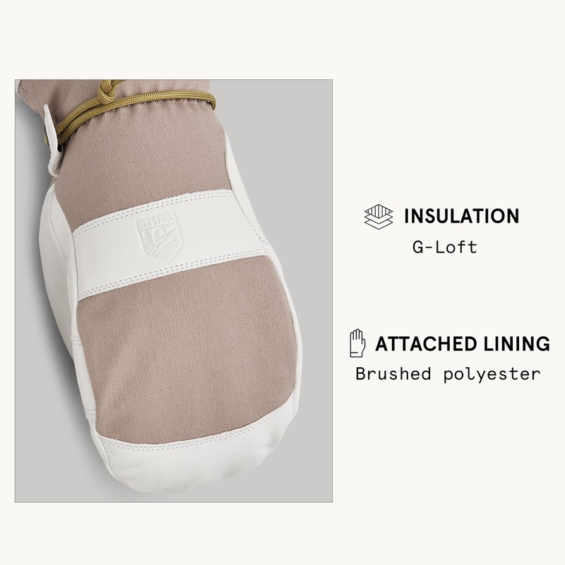 HESTRA Voss CZone - Mitt Beige - 7