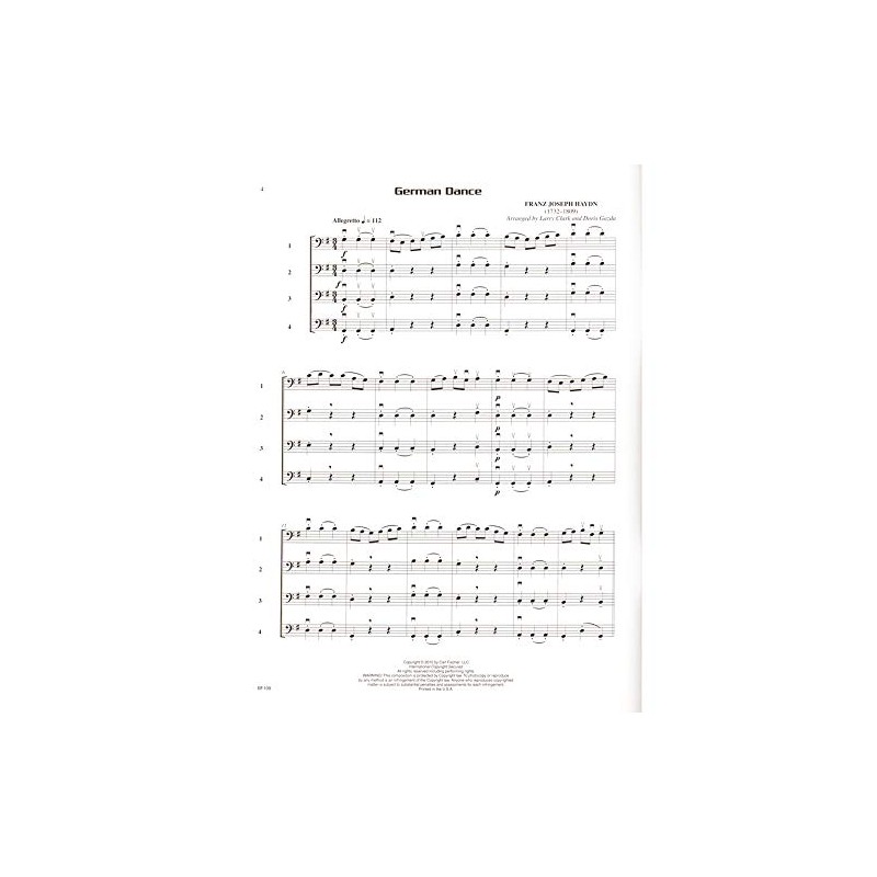 Carl Fischer Compatible Quartets for Strings-String Bass Book & CD