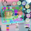 Fanrui 15.75" x 11.81" LED Light-Up Whiteboard - Remote Control,
