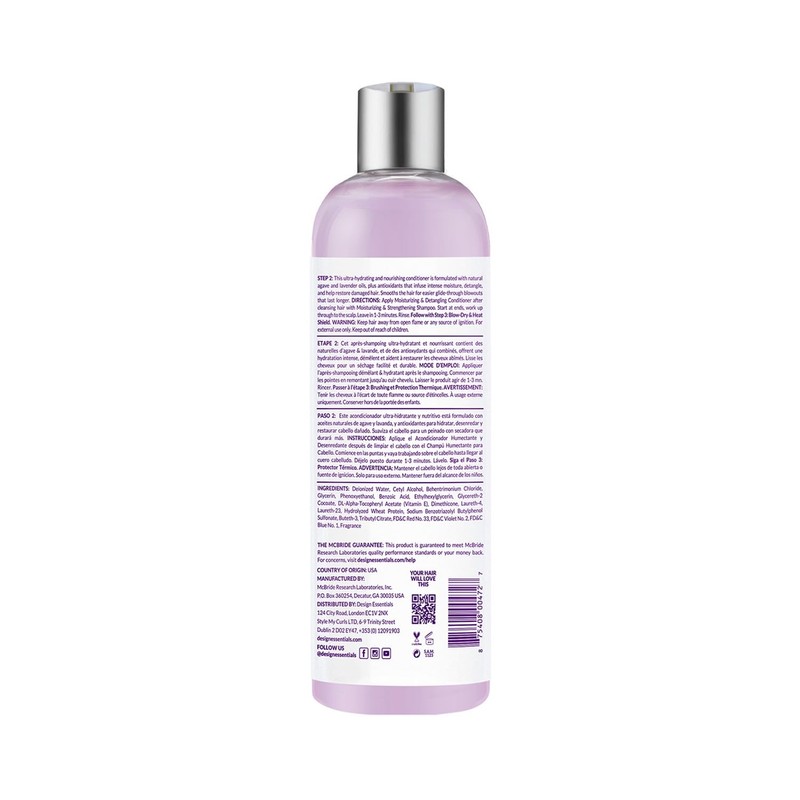 Design Essentials Agave & Lavender Conditioner, 341 ml