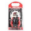 Dekton Ear Defender Earmuffs, Black/Red, 1 Pack/S