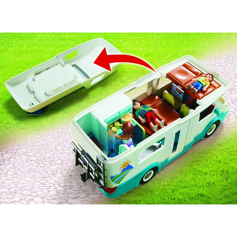 Playmobil Family Camper Vehicle Playset