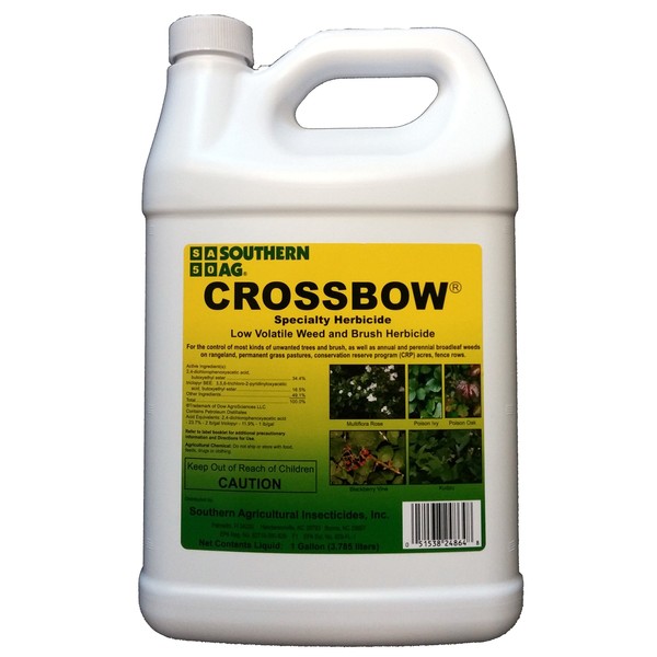 Southern Ag Crossbow Specialty Herbicide Low Volatile Weed & Brush Herbicide, 128oz - Gallon