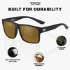 TOROE Classic RANGE TR90 Frame Polarized Unbreakable Sunglasses with Hydrophobic