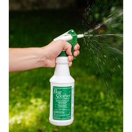 Bug Soother Spray 32 oz. - Natural Insect, Gnat and Mosquito Repellent & Deterrent with Essential Oils - 100% DEET-Free Safe Bug Spray for Adults, Kids, Pets, Environment - Made in USA…