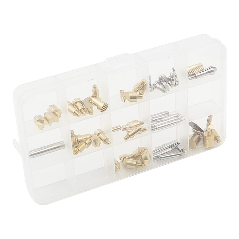 Tiardey 55PCS Wood Burning Accessories Wood Embossing Tips Carving Tool