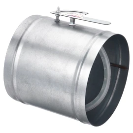 PATIKIL 8" HVAC Duct Manual Volume Damper, Metal Adjustment Airflow Ducting Backdraft Damper Control for Air Ventilation System