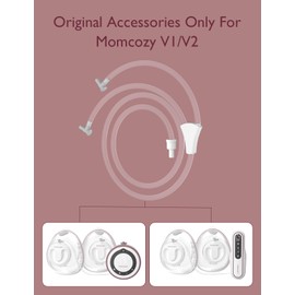 Momcozy Replacement Tubing Only for Momcozy V1/V2. Original V1/V2 Breast Pump Replacement Accessories, 1 Pack