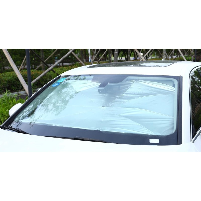 Auto-Sonnenschutz für Windschutzscheibe, faltbar, blockiert 99,9 % der UV-Strahlen, für