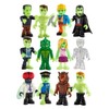 Character Building Monsters Versus Zombies Micro Figure Display Brix