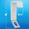IMPRESA [2 Pack] White Cooler Lock Bracket for Yeti and