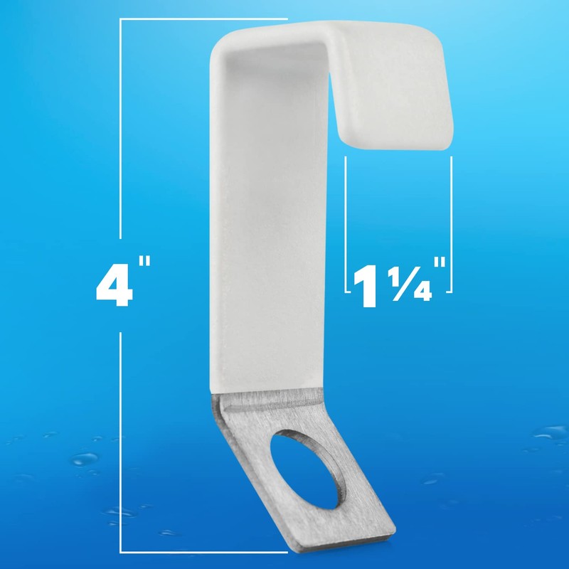 IMPRESA [2 Pack] White Cooler Lock Bracket for Yeti and