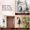 6" Solid Brass Bell Marine Wall Mounted Ship Bronze Finished