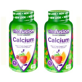Vitafusion Vitafusion Calcium Adult Vitamins - 100 Gummies - 2 pk. by Vitafusion