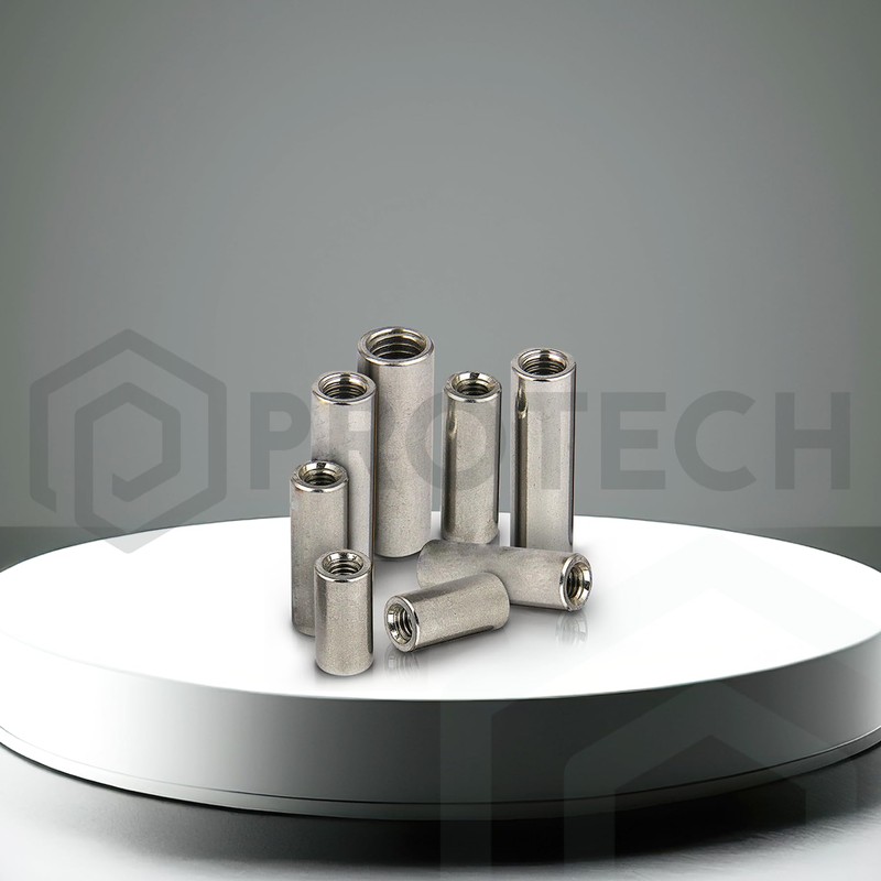 PROTECH Threaded Sleeves M8 x 30 (D=11) Round, A2 Stainless