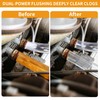 Coolant Flush Gun, heater core flush kit with Lever Action