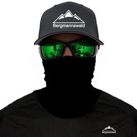 Bergmannswald® Multifunctional Scarf, Seamless, black