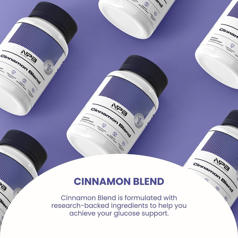 Nature's Pure Blend Cinnamon Blend Cinnamon Bark- Turmeric Root Extract-