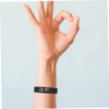GOOHOCHY Wristband with Pedometer Sleep Black Ultra Thin Design Real