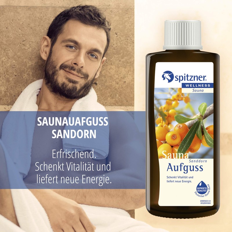 Spitzner Sauna Infusion Wellness Sea Buckthorn (190 ml) Concentrate