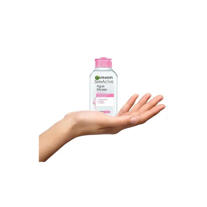 Agua Micelar Skinactive Todo En 1 Facial Garnier 100ml