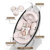 Sweetwavet Infant Insert Compatible with 4moms Mamaroo Swing, Including 3