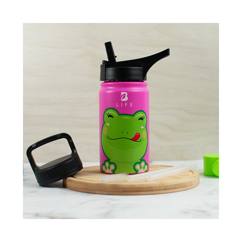 Botella Térmica Para Niños | Ranita, 535 ml (18 oz)