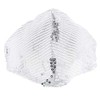 Zac's Alter Ego Stylish Shiny Sequins on Mesh Face Mask