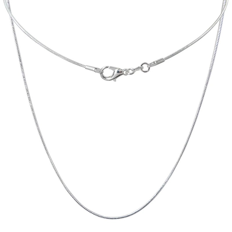 Weistiy 10 Pack Necklace Chain 925 Sterling Silver Necklace Snake