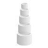 Ner Mitzvah Safety Rubber Set for Oil Candle Cups -