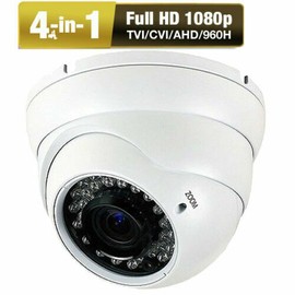 Amview 1080P AHD CVI TVI Analog Full 2.6MP Sony CMOS CCD 37IR Dome OSD Security Cam