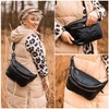 Gusti Freya Leather Belt Bag for Men and Women, Waist