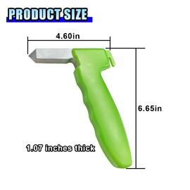 LHDOS Car Handle Assist for Elderly, Car Support Handle for Seniors, Handicap Assist Auto Cane, Portable Car Door Handle for Elderly, Car Window Breaker Handle (Green)