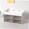 MAGICLULU Multi-function Transparent Drawer Storage Box for Makeup Cosmetics Stationery