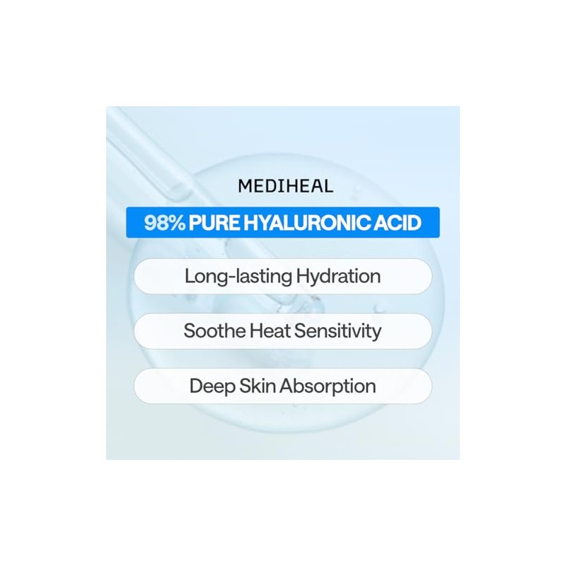 Mediheal Essential Face Mask [Hyaluronic Acid] Ultra Hydration 10 pcs.