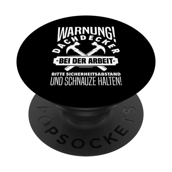Roofer Master Work Professional Craft Roofers PopSockets Swappable PopGrip