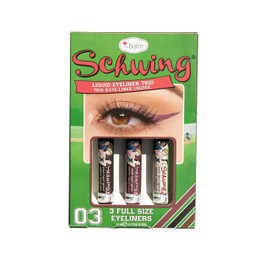 theBalm Schwing® Trio Holiday Edition - Liquid Eyeliner Trio, 1.53 fl. oz.