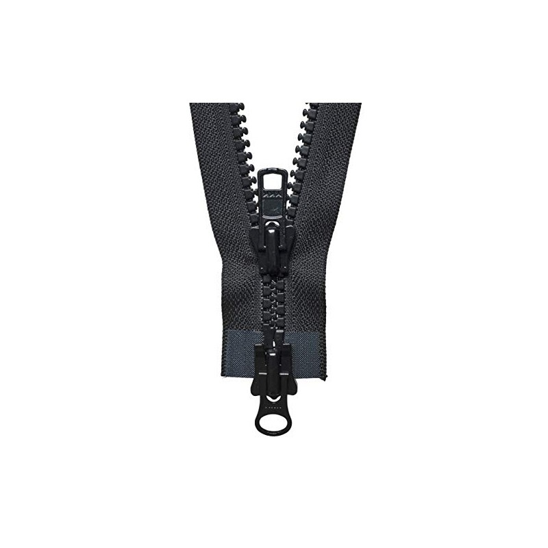 YKK Two Way Slider Zip, No. 580 Black, 61 cm