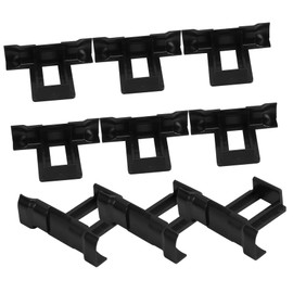Abaodam 10pcs Solar Panel Water Drainage Clips Photovoltaic Drainage Buckle for Efficient Water and Mud Clamp for Solar Panel Installation