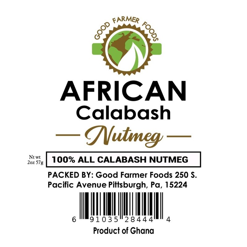 Good Farmer Foods African Calabash Nutmeg 2oz