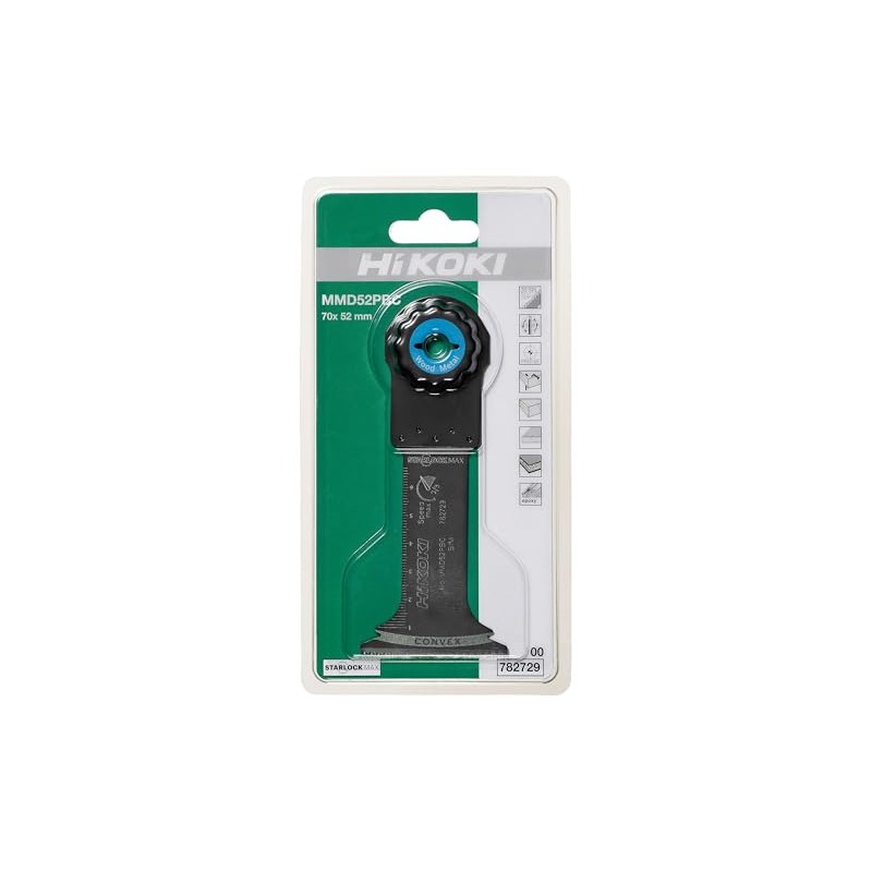 HiKOKI 0078-2729 Multi-Tool Blade MMD52PBC Starlock Max Blade Width 2.0