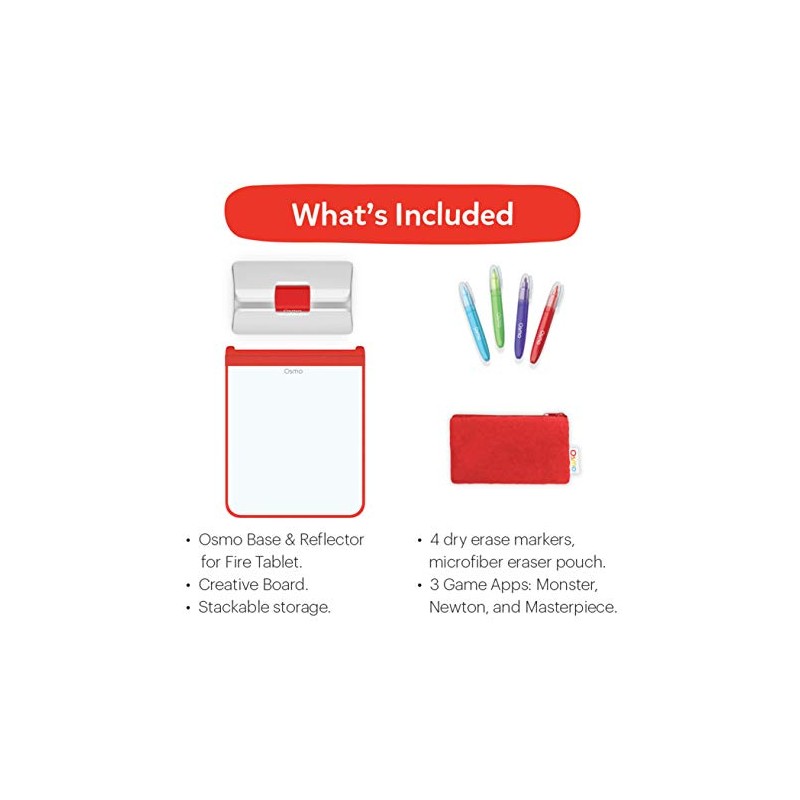 Osmo Osmo Creative Starter Kit - 3 Educational STEM Games