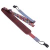 EXCEART Ethnic Style No Drilling Ukulele Strap Adjustable Double J