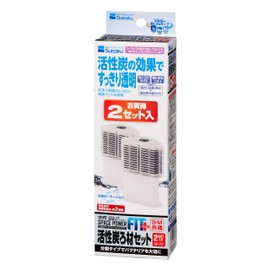 Suisaku Space Power Fit Plus Activated Carbon Filter Material, Set of 2