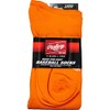 Baseball Socks 2 Pair (Large/Orange)